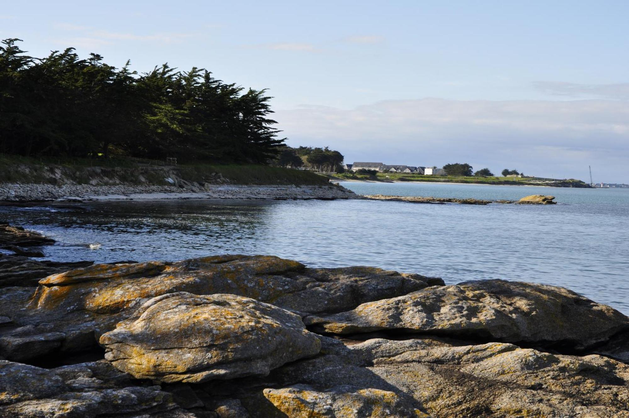Panorama Vue Mer Quiberon Rom bilde